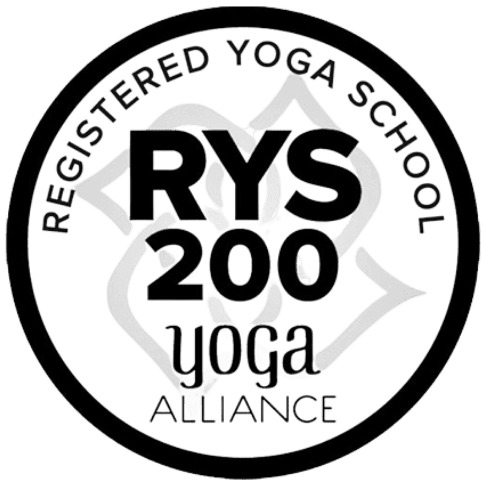 Yoga Alliance RYS 200-hour accreditation badge