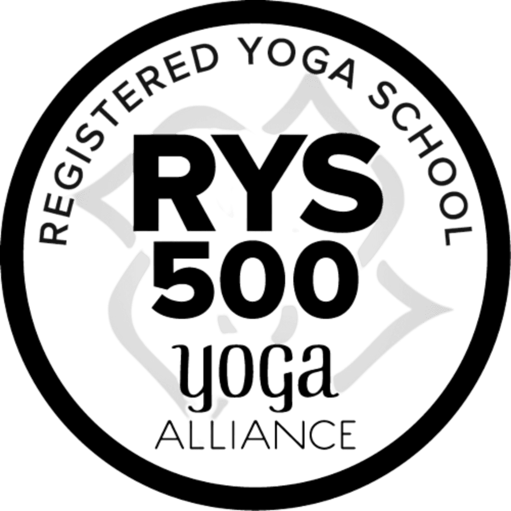 Yoga Alliance RYS 500-hour accreditation badge